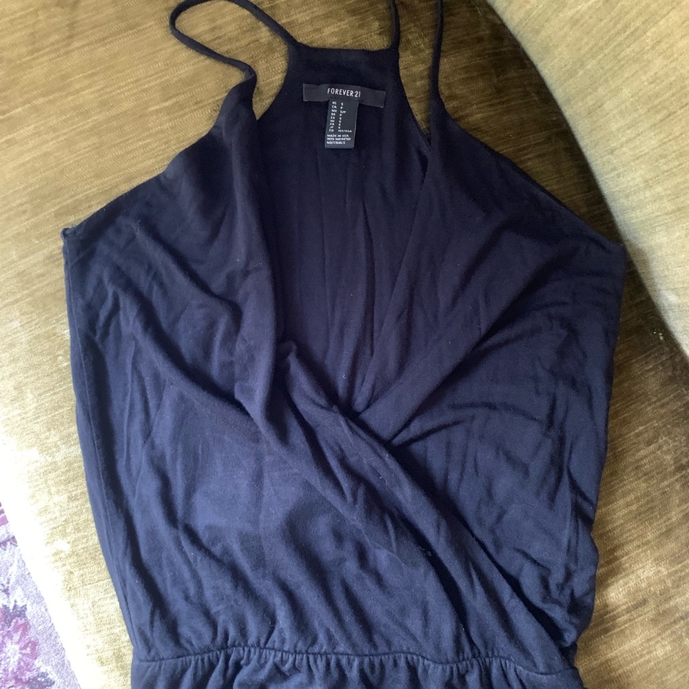 Black Jersey MiniDress, Forever21